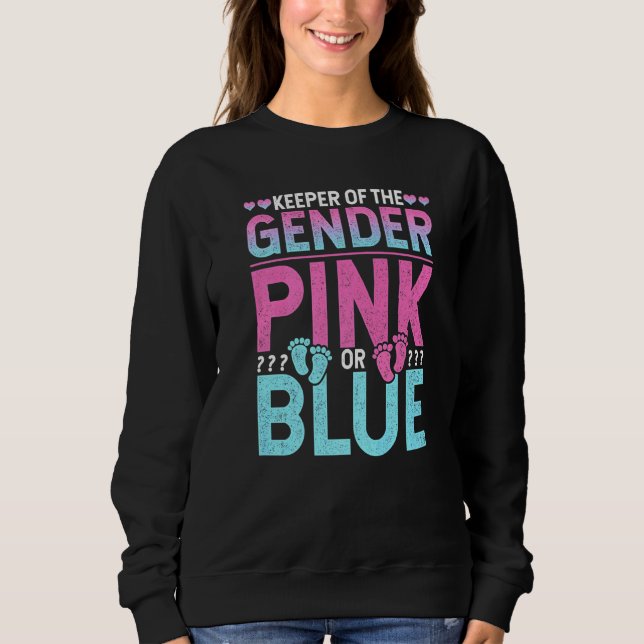 Graviditetsförvaring för kön rosa O T Shirt (Framsida)