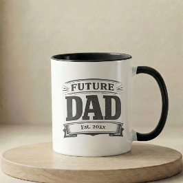 Graviditetspresent till blivande pappa mugg