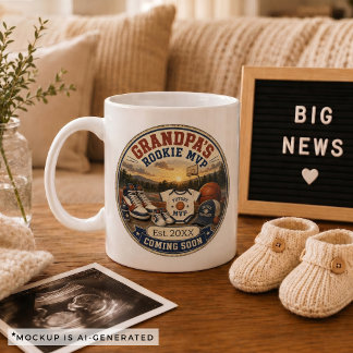 Graviditetspresent till farfar Basket Kaffemugg