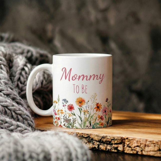 graviditetspresent till mamman kaffemugg (pregnancy announcement gift mommy)