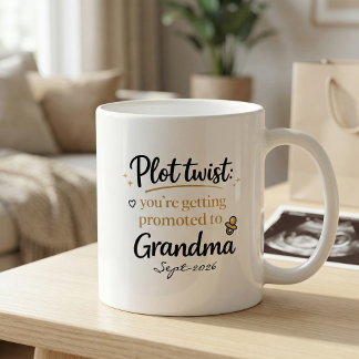 Graviditetspresent till mormor kaffemugg