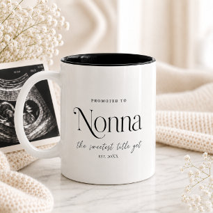 Graviditetspresent till Mormor Två-Tonad Mugg