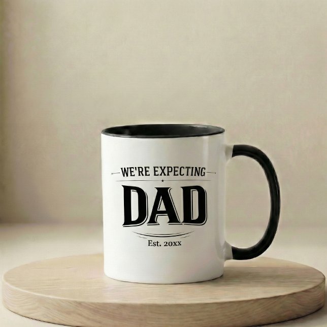 graviditetspresent till pappa mugg (Skapare uppladdad)