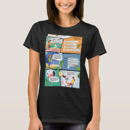 Graviditetsteknik AI Serietidning Kvinnor T-Shirt