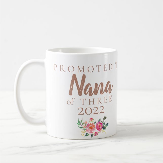GRAVIDMEDDELANDE TILL NANA# AV BARN KAFFEMUGG (Vänster)
