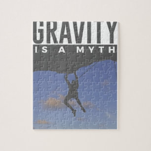 Gravitation är en klättring för Mythstenvägg Pussel