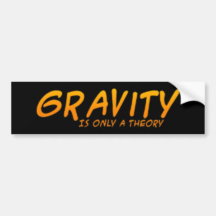 Gravitation är endast en teoribildekal bildekal