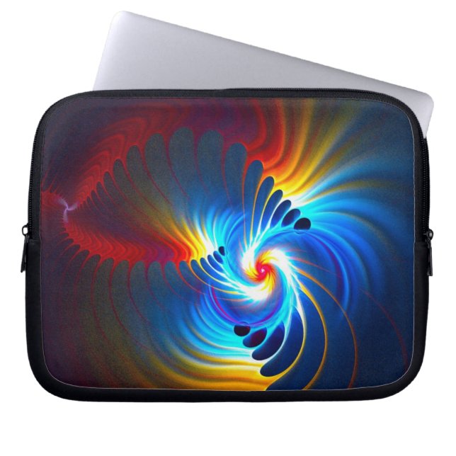 Gravitational Blueshift Laptop Sleeve (Framsidan)
