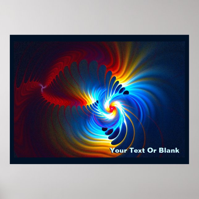 Gravitational Blueshift Poster (Framsidan)
