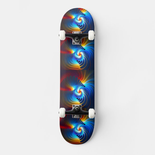 Gravitational Blueshift Skateboard Bräda 19,5 Cm (Framsida)