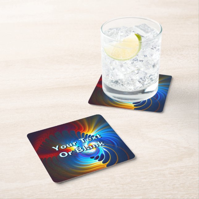 Gravitational Blueshift Underlägg Papper Kvadrat (Insitu)