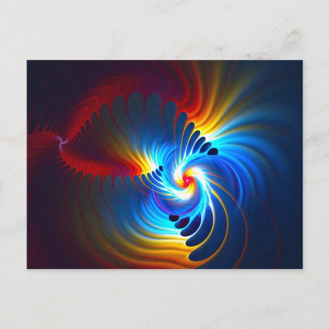 Gravitational Blueshift Vykort (Framsida)