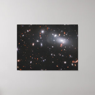 Gravitational Lensing Galaxy Cluster RX J2129 Canvastryck