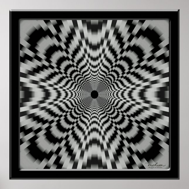 Gravitational Time Dilation Poster (Framsidan)