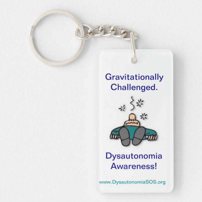 Gravitationally utmanad nyckelring (Framsidan)