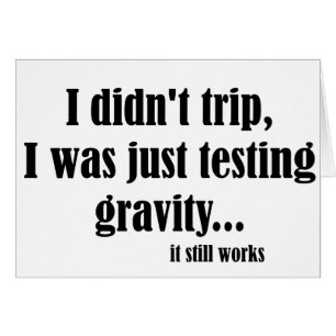 Gravitationarbeten Hälsningskort