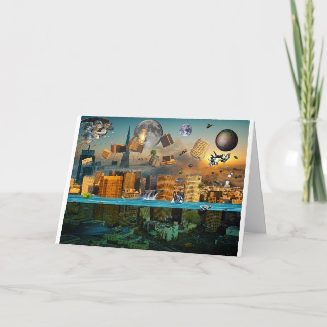 Gravitationförvirringsstad under Siege Kort (Framsida)