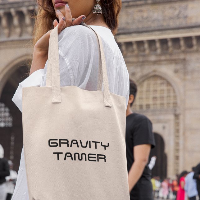 Gravitationståmare Cool Fysik Vetenskapslärarprese Tygkasse (Shop now and conquer gravity in style!)