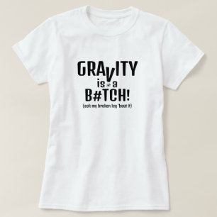 Gravitet och fall - skämt v1.1 t shirt
