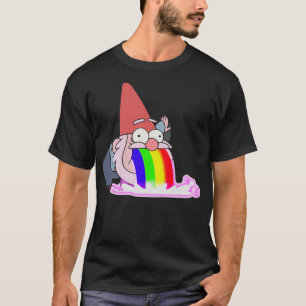 Gravitetsfall kräkningar av regnbågsgnomer Shmebu T Shirt