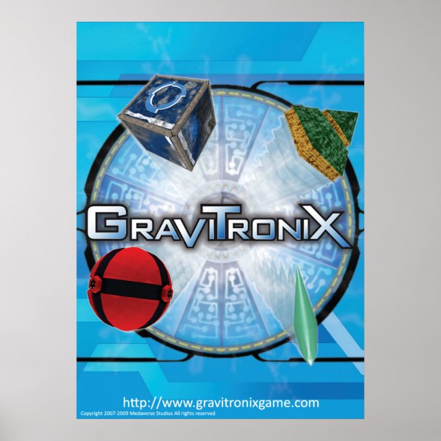 Gravitronix Poster (Framsidan)