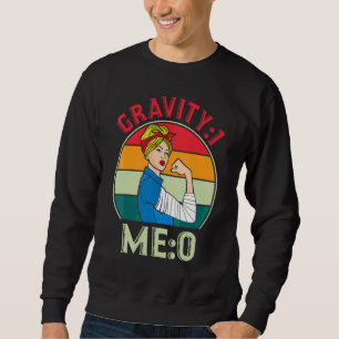 Gravity 1 Jag 0 Armfraktur 7 Lång Ärmad Tröja