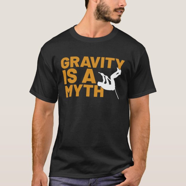Gravity är en Jumper för mikropolvalv T Shirt (Framsida)