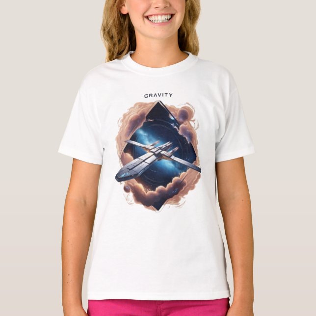 Gravity-Defying Mode T Shirt (Framsida)