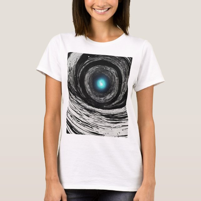 "Gravity Design T-Shirt - Modern och unik grafik (Framsida)
