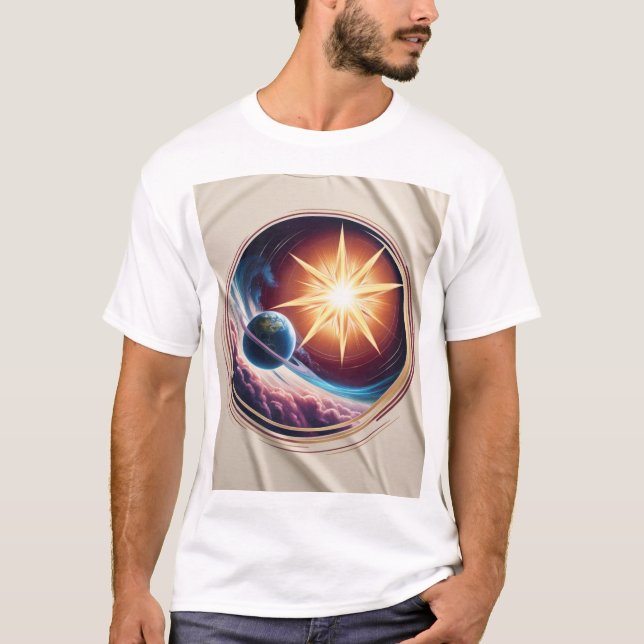 "Gravity Emblem T-Shirt Design (Framsida)