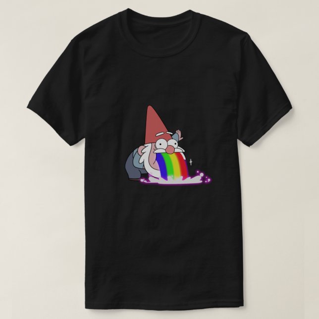 Gravity Falls Gnome Classic T-Shirt (Design framsida)