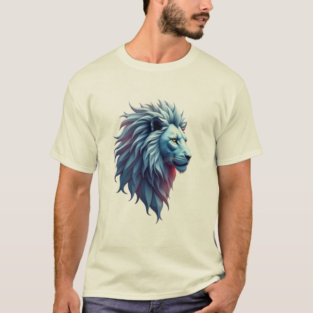 Gravity Glides Apparatur lejona bilder T Shirt (Framsida)
