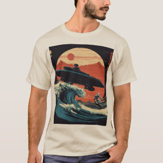 Gravity Odyssey: Spacecraft Äventyr T-Shirt" T Shirt