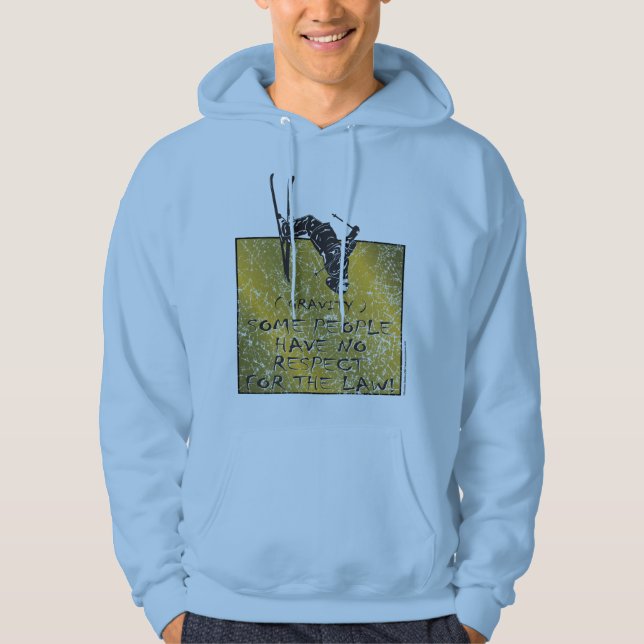 Gravity Skier Sweatshirt (Framsida)