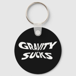Gravity Sucks - Funny Physics Science Humor Nyckelring