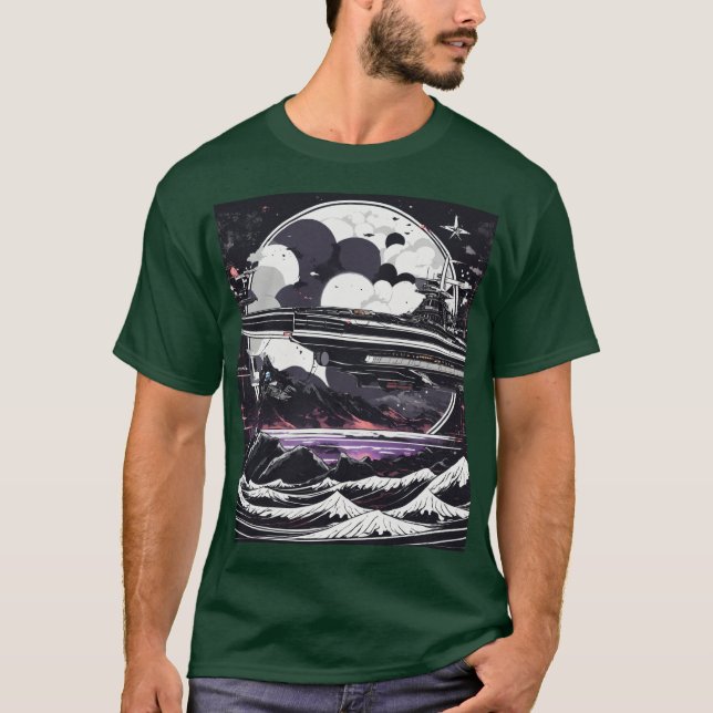 Gravity Voyager Emblem T-Shirt (Framsida)