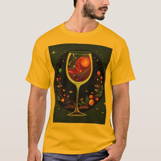 Gravity's Cosmic Dance T-Shirt (Framsida)