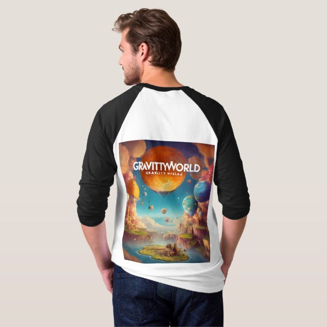 "Gravity's Embrace" T Shirt (Hel baksida)