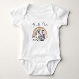 Grävling | Skogsdjur 1-års födelsedag T Shirt