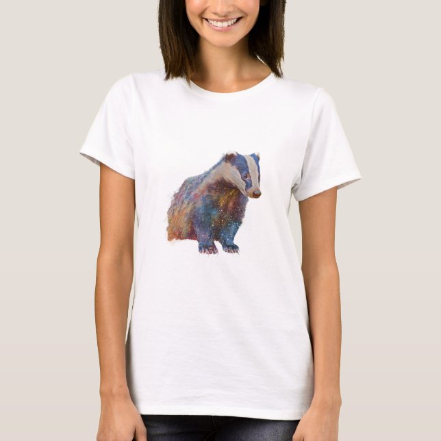 Grävling T Shirt (Framsida)