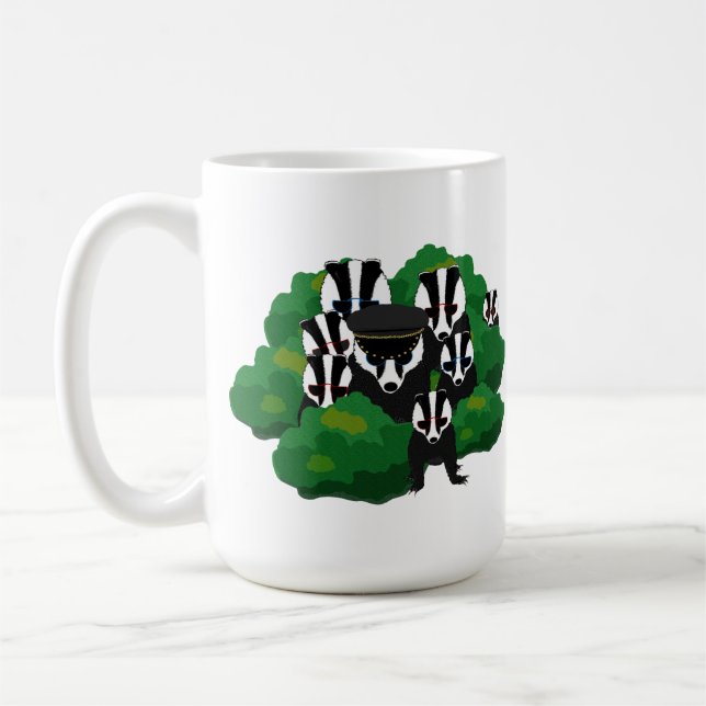 Grävlingmugg Kaffemugg (Vänster)