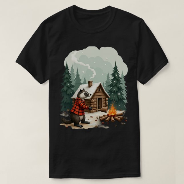 Grävlingstugeliv T Shirt (Design framsida)