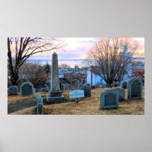 Gravplats William Bradford Poster