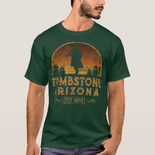 Gravsten Arizona AZ Vilda western Gunfighter T Shirt