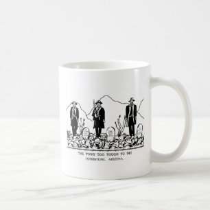 Gravsten Arizona _-Boothill kyrkogård Kaffemugg
