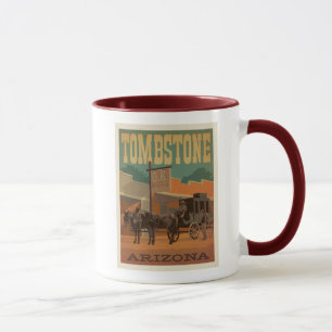 Gravsten, Arizona Mugg