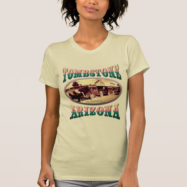 Gravsten Arizona Tee Shirt (Framsida)
