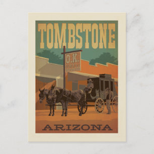 Gravsten, Arizona Vykort