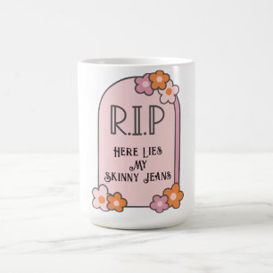 Gravsten för Smala Jeans Kaffemugg