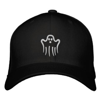 Gravsten Ghost Hunter HAT logotyp Broderad Keps